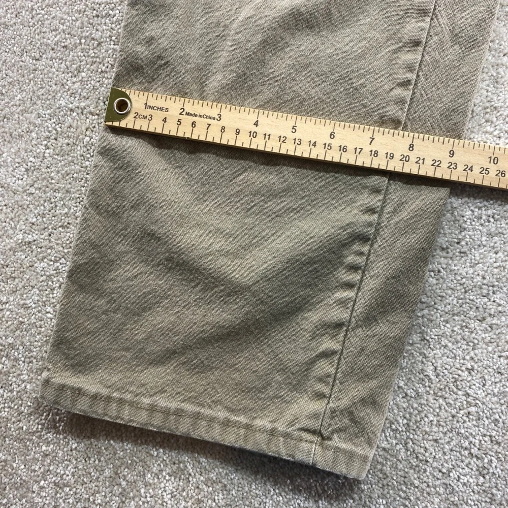 Wrangler Carpenter Pants Mens 38x34 Khaki Tan Stretch Utility Workwear‎ Pockets